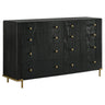 Arini - 8-Drawer Dresser Black by CoasterElevations | Bel Furniture