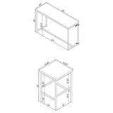 Cassidy - 4 Piece Counter Height Dining Table Set - Dark Oak by CoasterEveryday | Bel Furniture