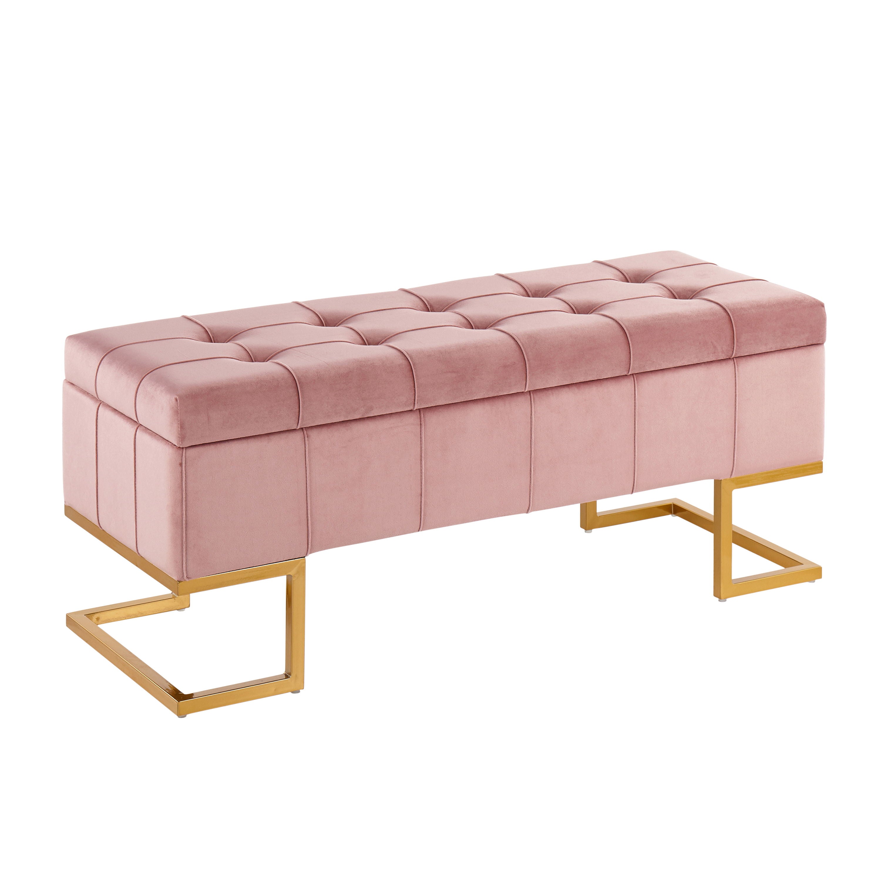 Midas - Contemporary / Glam Storage Bench