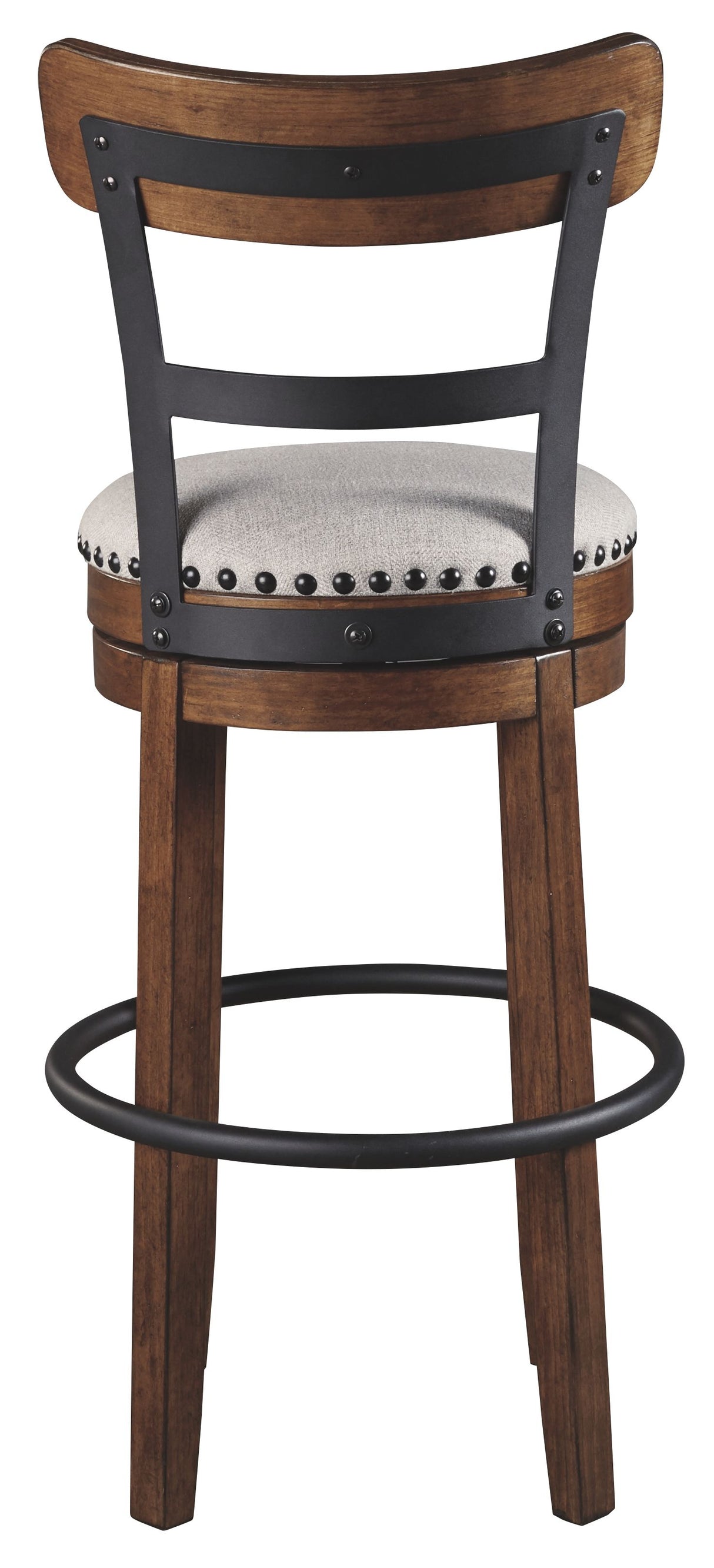 Valebeck - Tall Upholstered Swivel Barstool by Signature Design by Ashley® | Bel Furniture