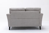 Damian - Woven Fabric Sofa Set by Lilola Home | Bel Furniture