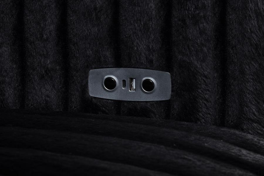 Jacana - Corduroy Upholstered Dual Power Chaise Sofa