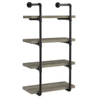 Elmcrest - 4-Shelf Wall Bookshelf