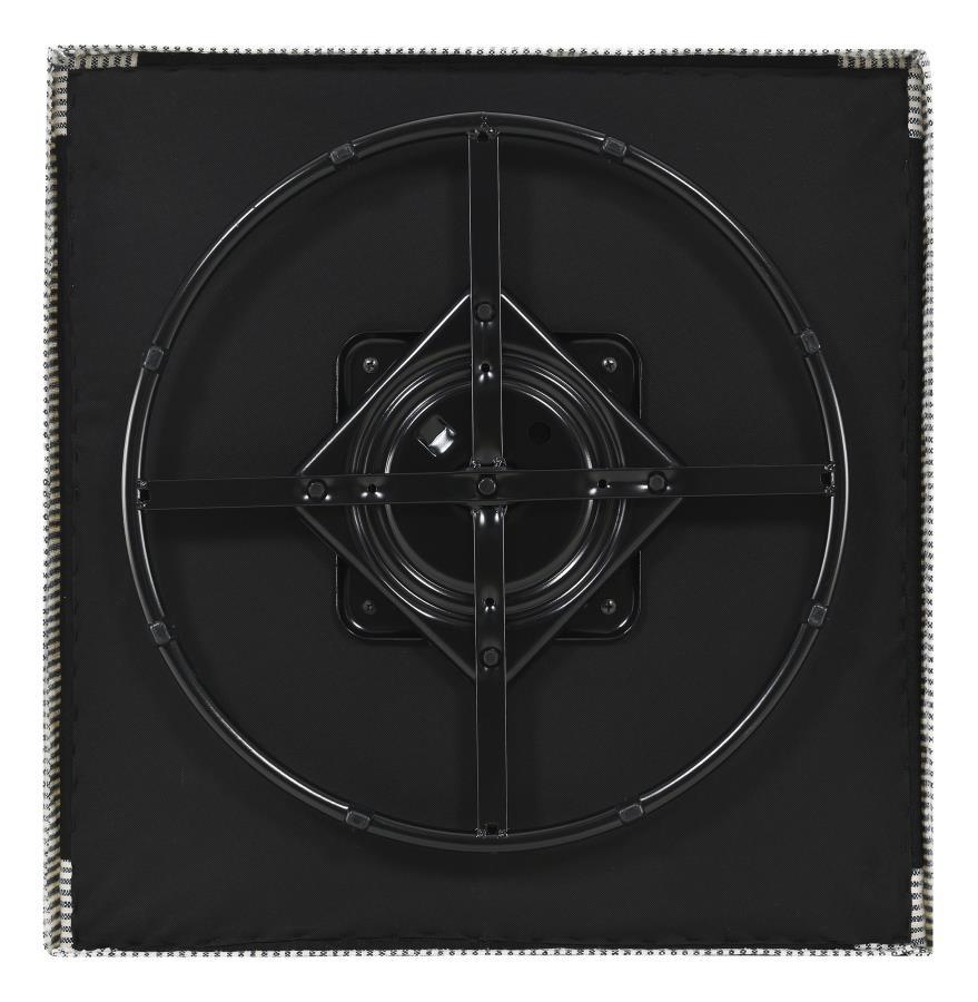 Winter - Upholstered Sloped Arm Accent Swivel Chair by Coaster Fine Furniture | Bel Furniture