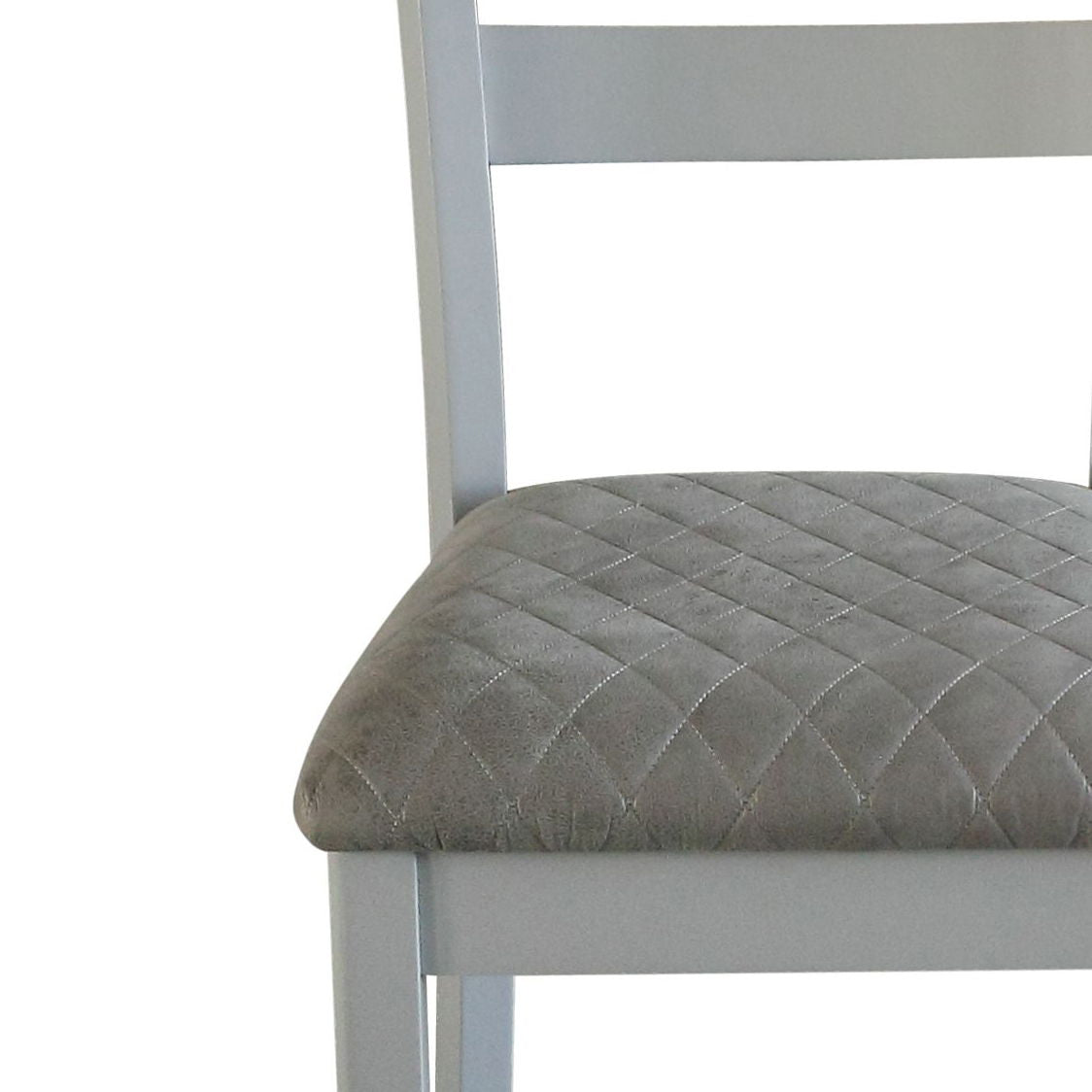 House Marchese - Two Tone Side Chair (Set of 2) - Gray / Pearl Gray by Urban Nest | Bel Furniture