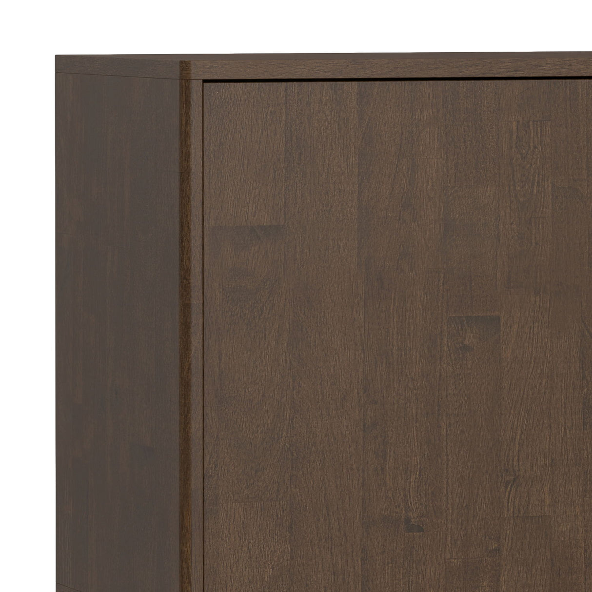 Harper - 3 Door Sideboard Buffet / Storage Cabinet - Walnut Brown by Simpli-Home | Bel Furniture