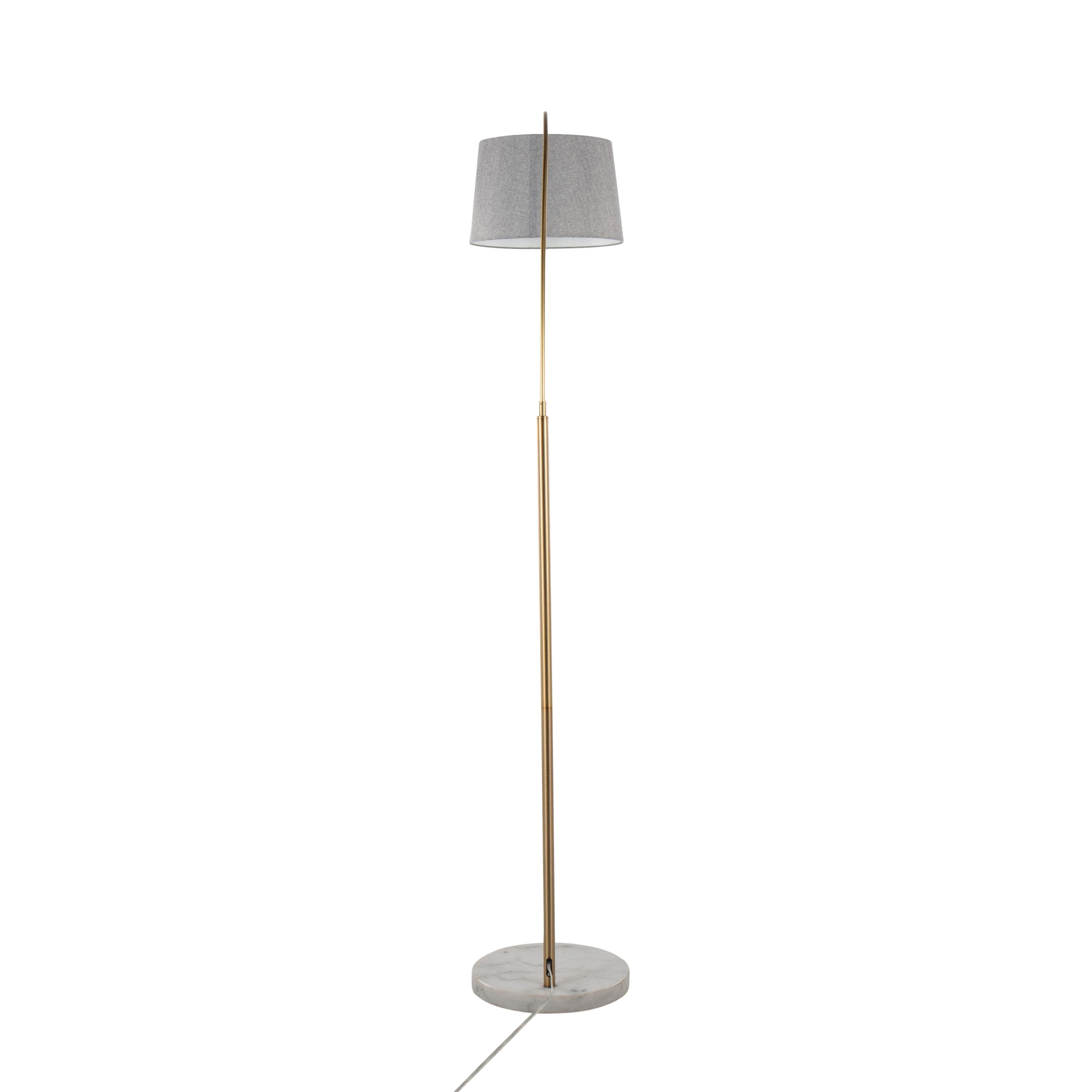 March - Contemporary Floor Lamp & Elegant Finish