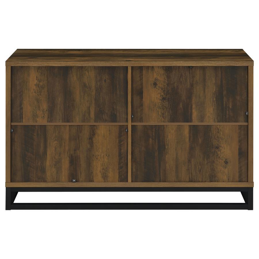 Ryatt - 4 Door Engineered Wood Accent Cabinet - Dark Pine by Coaster Fine Furniture | Bel Furniture