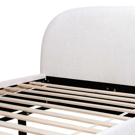 Archie Puffy Grounded - Upholstered Platform Bed - view 26