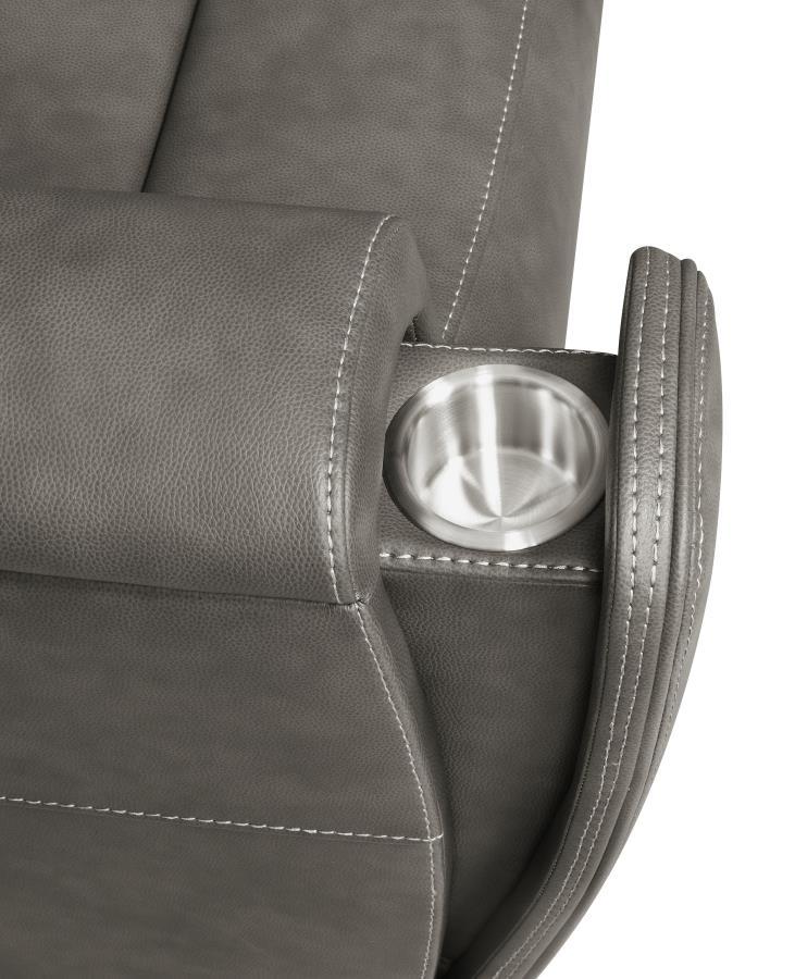 Brickston - Triple Power Reclining Loveseat