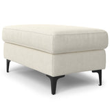 Ava - Versatile Mid Century Ottoman by Simpli-Home | Bel Furniture
