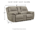 Next-Gen Gaucho - Double Reclining Power Loveseat