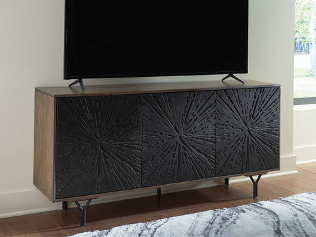 Lavinmont - Accent Cabinet - Multi Brown - view 5