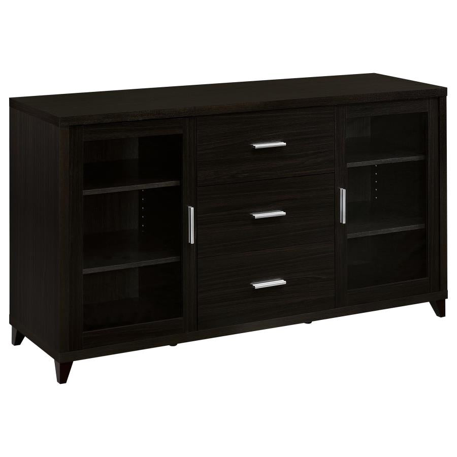 Lewes - 4 Piece TV Entertainment Center - Cappuccino