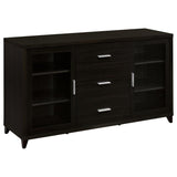 Lewes - 4 Piece TV Entertainment Center - Cappuccino