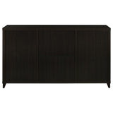 Lewes - 2 Door Engineered Wood TV Stand - Cappuccino