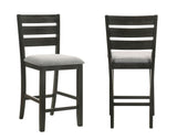 Bardstown - Counter Chair (Set of 2) - Wheat / Charcoal by Crown Mark | Bel Furniture