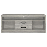 Burke - 3 Piece TV Entertainment Center - Gray Driftwood