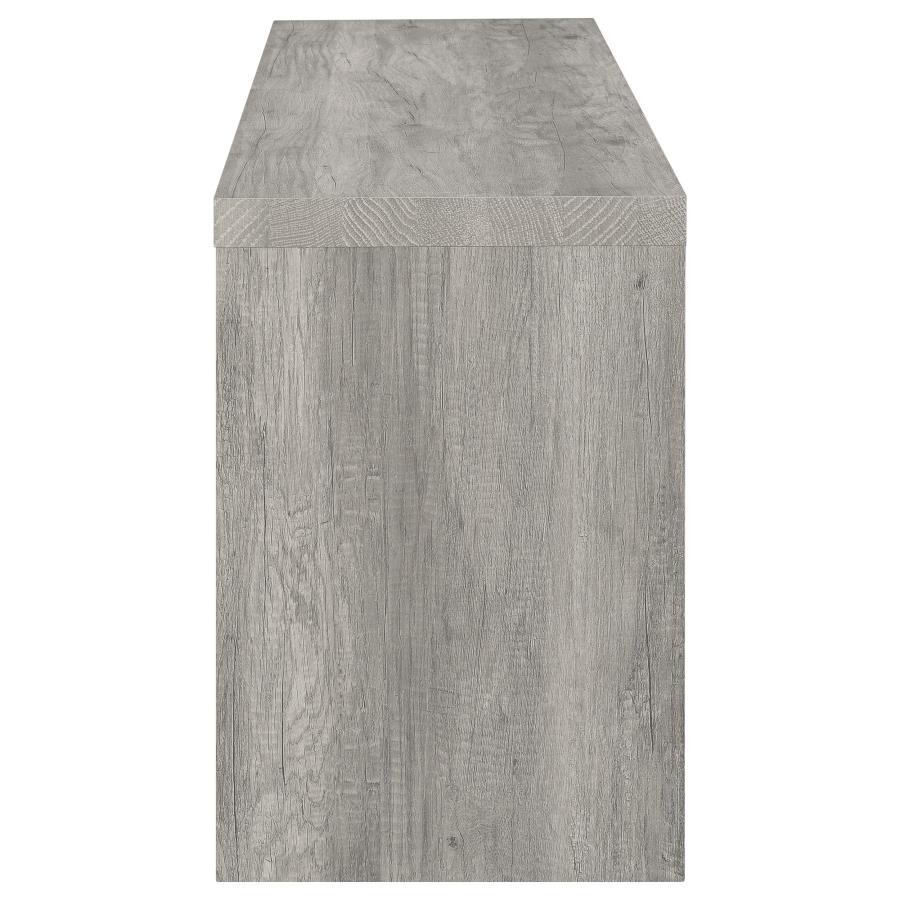Burke - 3 Piece TV Entertainment Center - Gray Driftwood