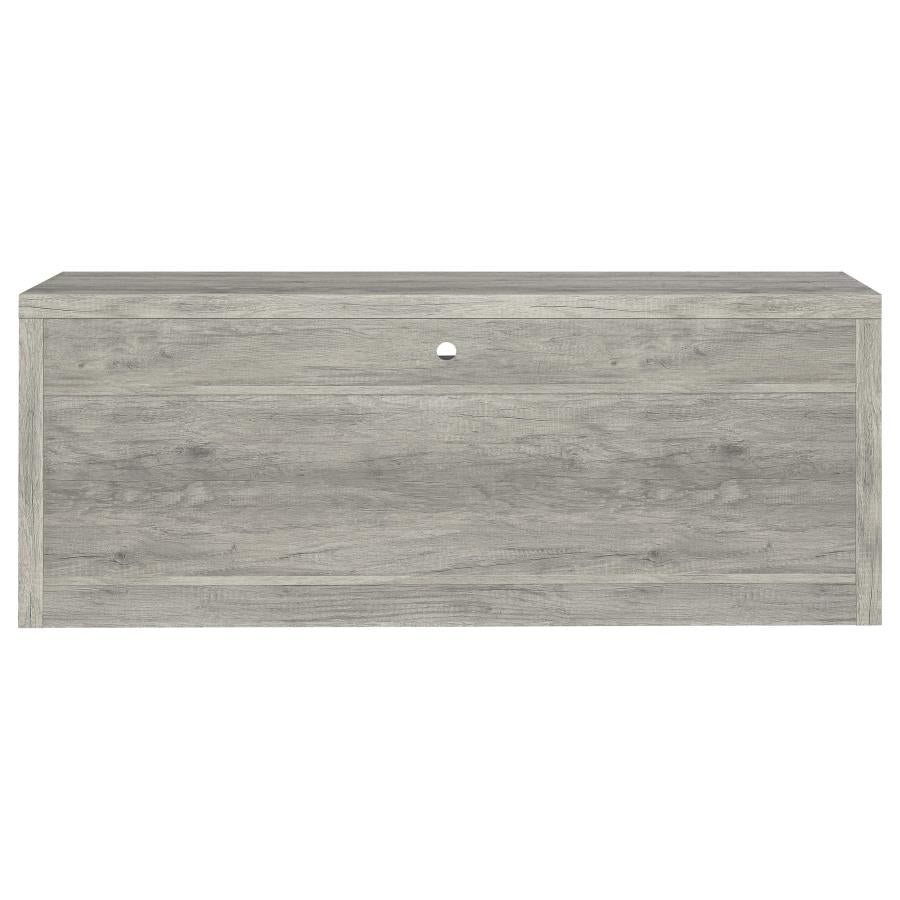 Burke - 3 Piece TV Entertainment Center - Gray Driftwood