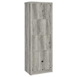 Burke - 3 Piece TV Entertainment Center - Gray Driftwood