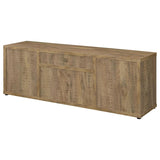 Tabby - 4 Door Engineered Wood TV Stand - Mango