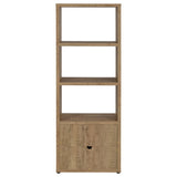 Tabby - 3-Shelf Engineered Wood Media Tower - Mango