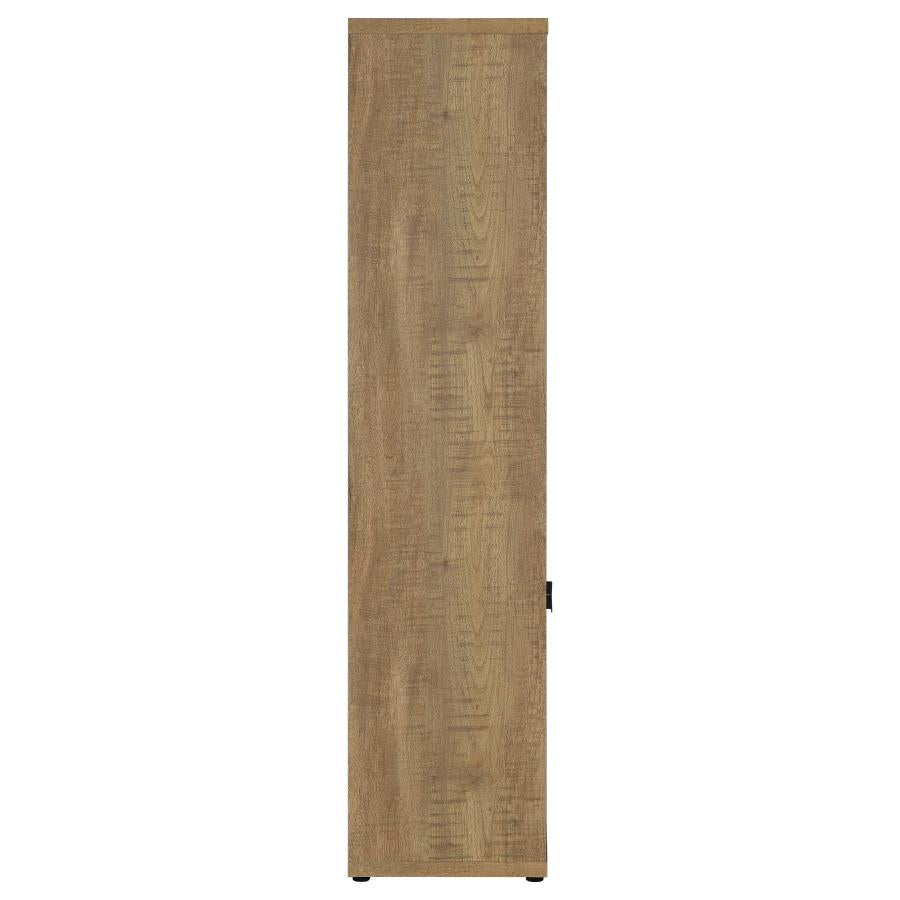 Tabby - 3-Shelf Engineered Wood Media Tower - Mango
