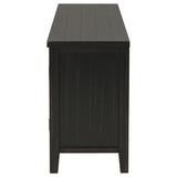Concord - 2-Door TV Stand Console - Distressed Java