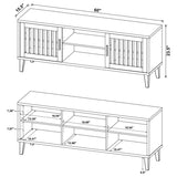 Sedona - 2 Door Engineered Wood TV Stand - Dark Pine