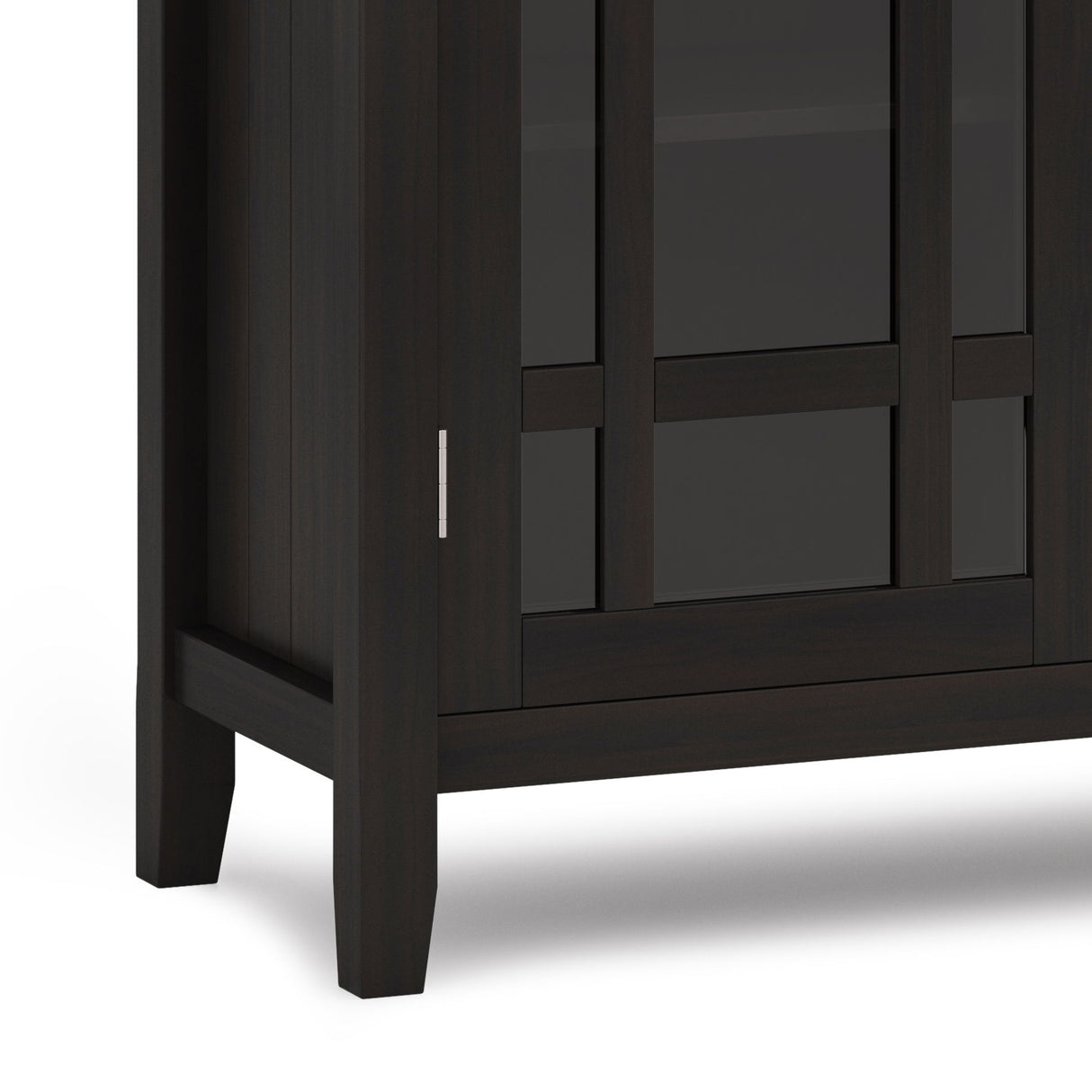Bedford - Medium Storage Cabinet - Hickory Brown by Simpli-Home | Bel Furniture