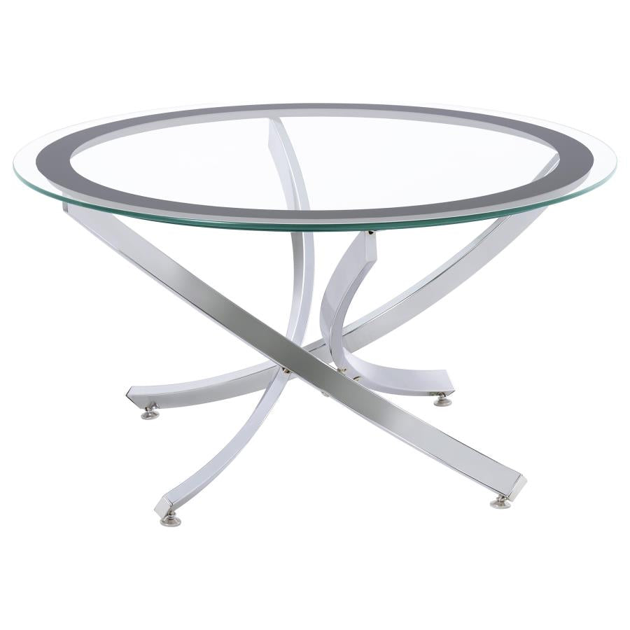 Brooke - Round Coffee Table Set
