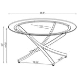 Brooke - Round Coffee Table Set