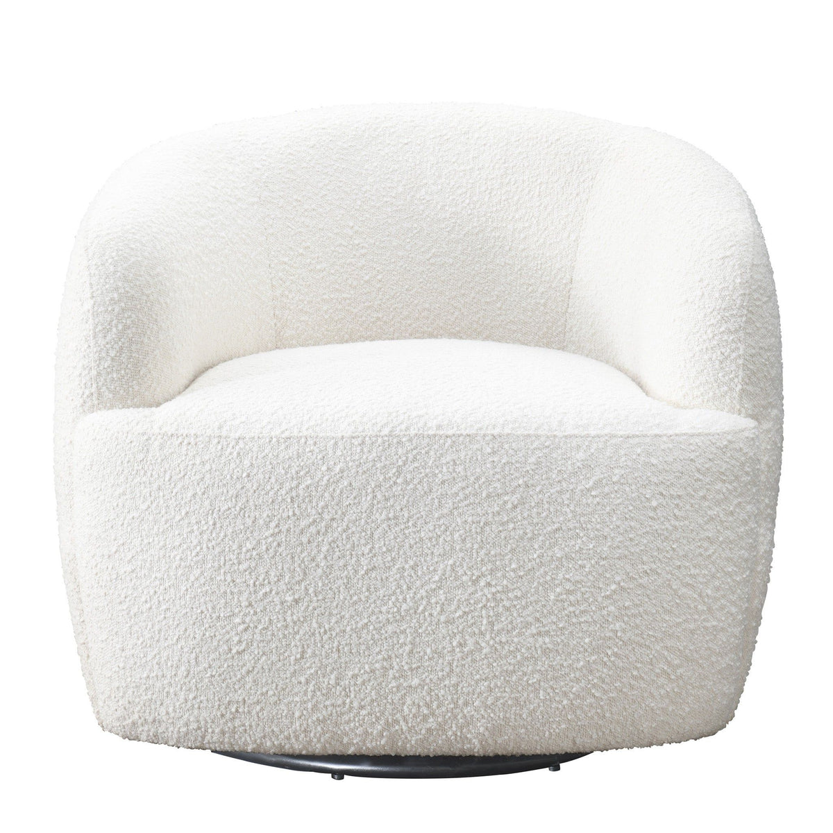 Mina Swivel Chair White