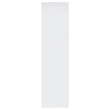 Jude - 3-Shelf Engineered Wood Media Tower - High Gloss White