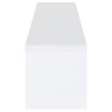 Jude - 2 Door Engineered Wood TV Stand - High Gloss White