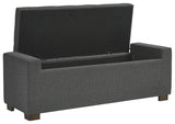 Cortwell - Gray - Storage Bench by Signature Design by Ashley® | Bel Furniture