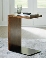 Wimshaw - Brown / Black - Accent Table by Signature Design by Ashley® | Bel Furniture