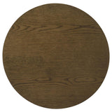 Ottowa - Round Wood Table With Shelf