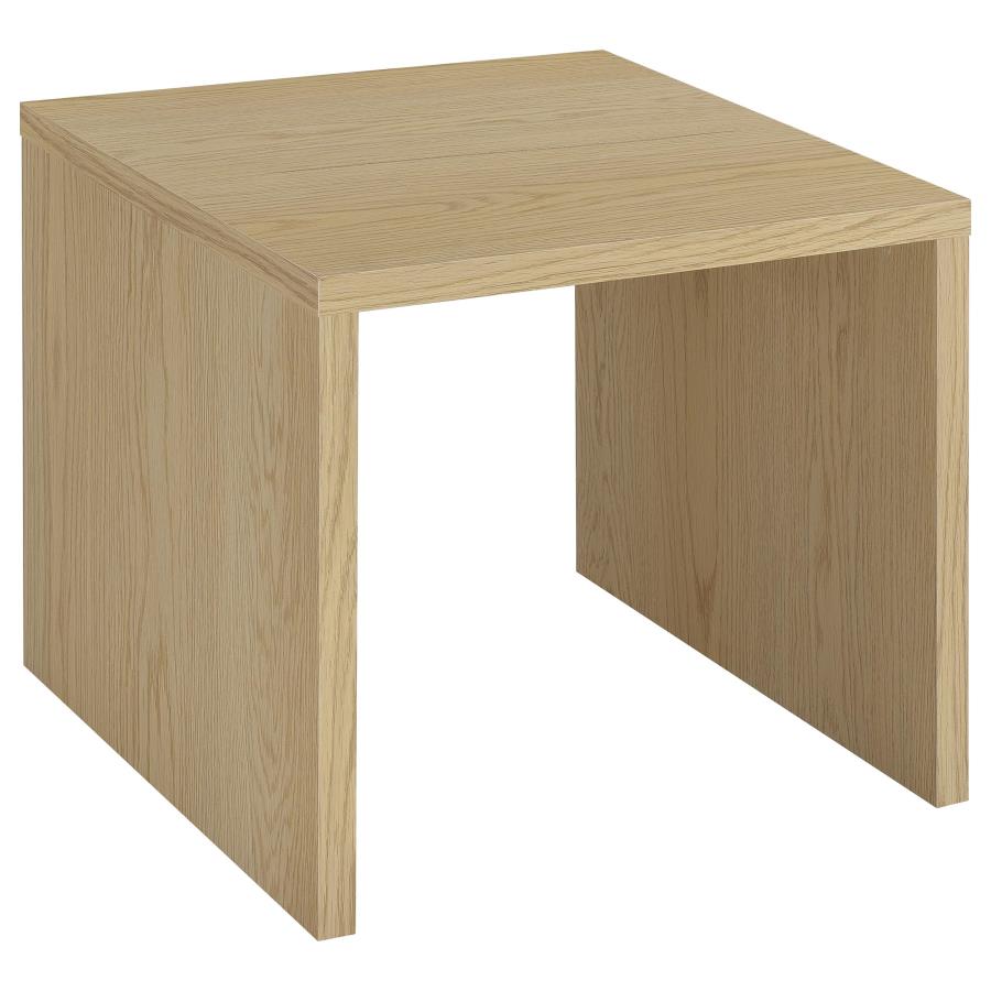 Canoga - Lift Top Cocktail Coffee Table Set - Light Oak