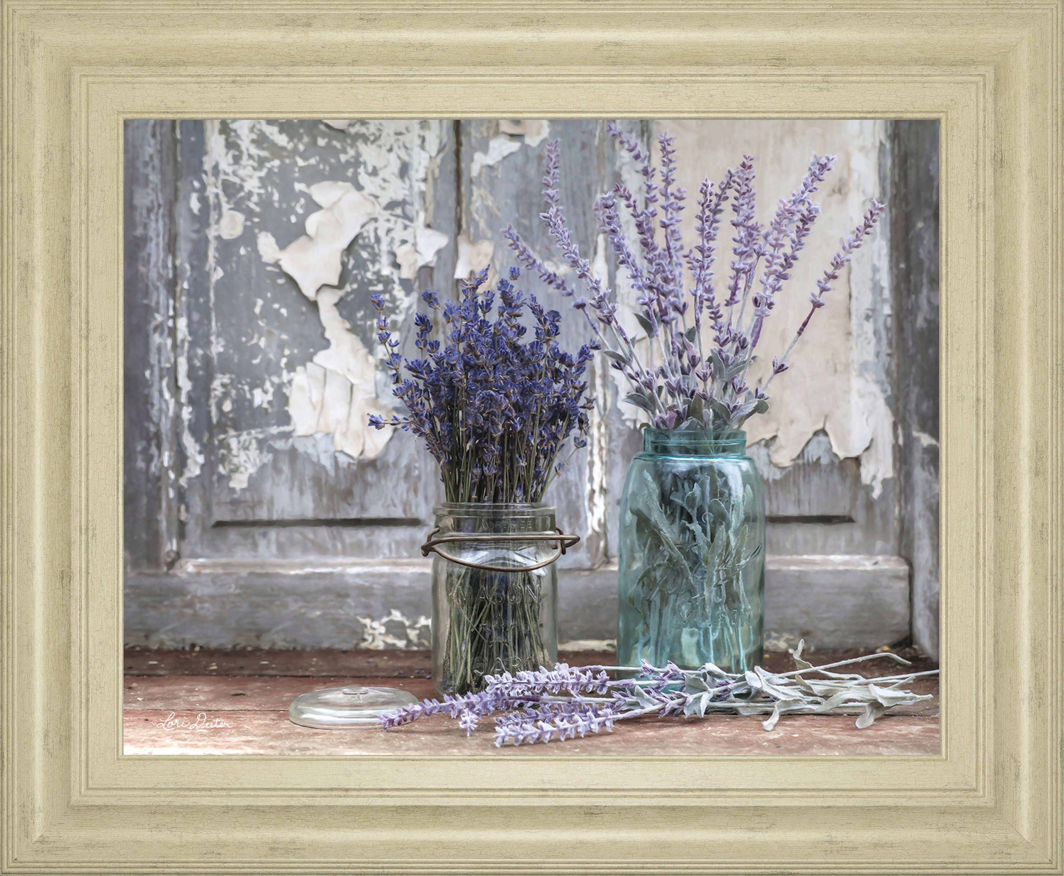 Abundance Of Beauty By Lori Deiter - Framed Print Wall Art - Purple