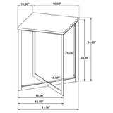 Tobin - Square Marble Top Table