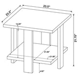 Dawn - Round Coffee Table Set