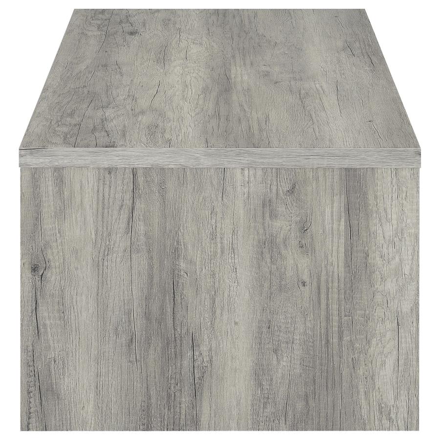 Felix - 2-Drawer Engineered Wood Coffee Table - Gray Driftwood