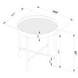 Ozella - Round Coffee Table Set