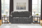 Foreside - Charcoal - Reclining Sofa by Signature Design by Ashley® | Bel Furniture
