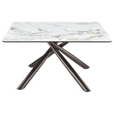 Carvell - Square Sintered Stone Table