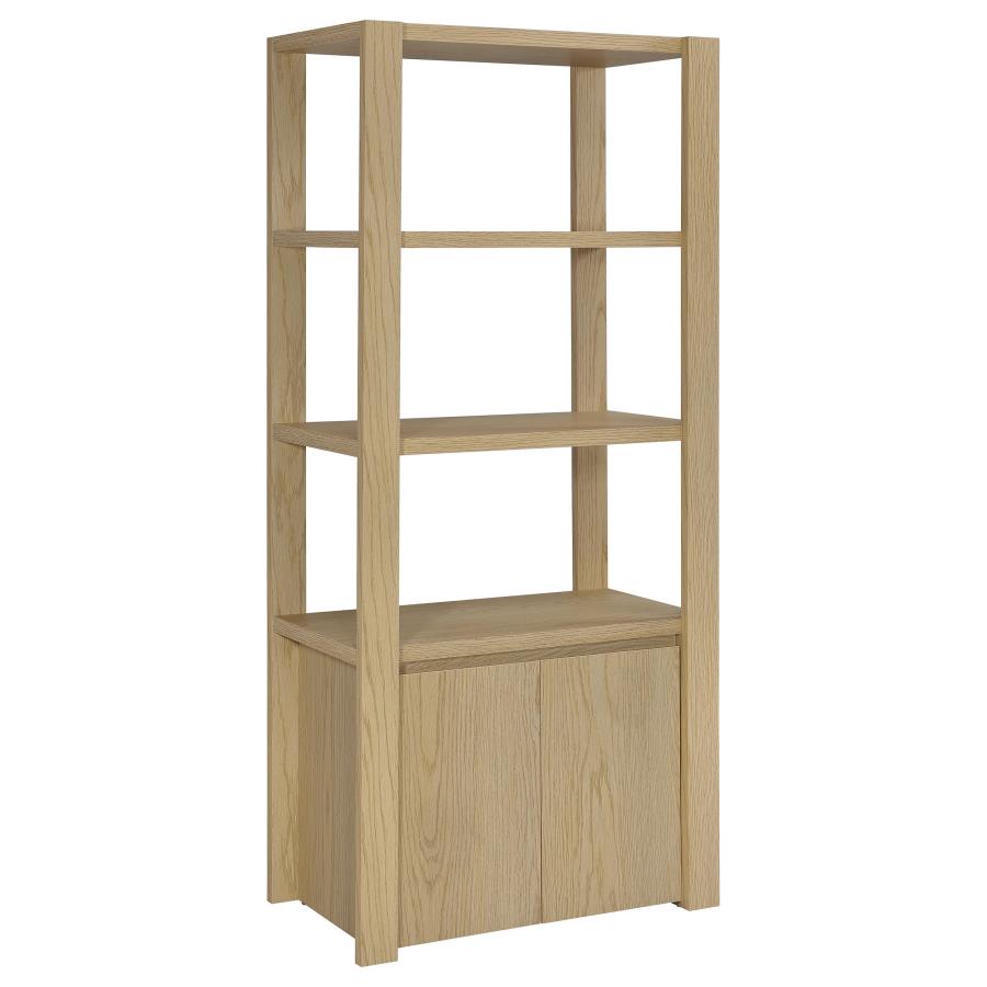 Laurelton - 3 Piece Entertainment Center TV Stand - Light Oak