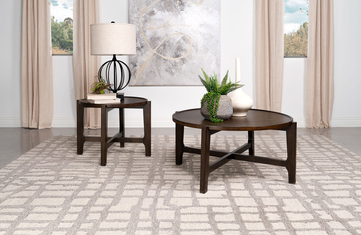 Cota - Solid Wood Coffee And End Table Set