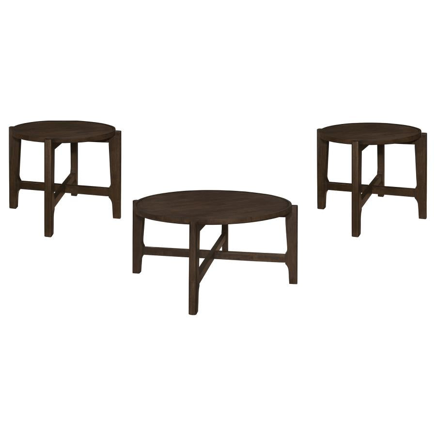 Cota - Solid Wood Coffee And End Table Set